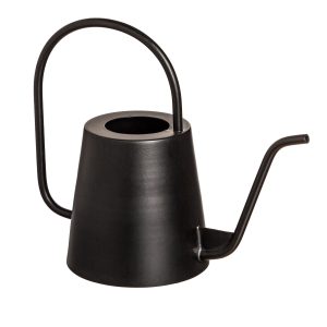 Black Metallic Watering Can