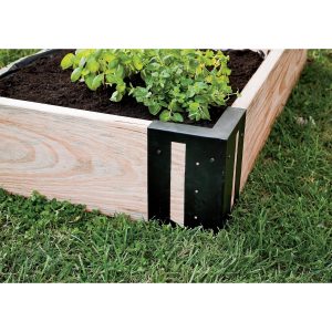 Set of 4 Metal Nook Brackets for Raised Beds